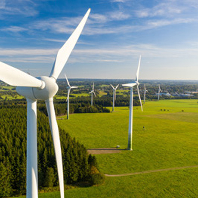 wind turbines